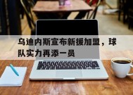 金年会入口-包含乌迪内斯宣布新援加盟，球队实力再添一员的词条